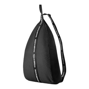 洛克兄弟摩托车头盔包便携背包收纳袋网兜置物机车电动车通勤背包