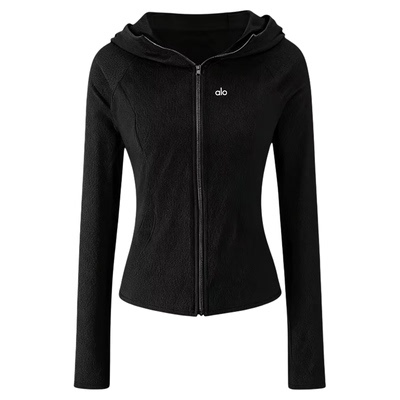 aloactive连帽加厚瑜伽服外套女