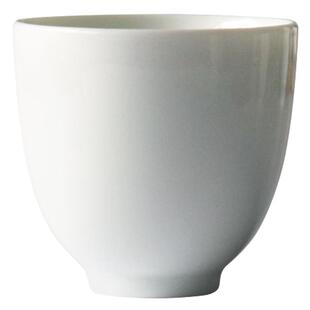九土景德镇禅意白釉品茗杯陶瓷小茶杯日式功夫茶具影青小茶盅水杯