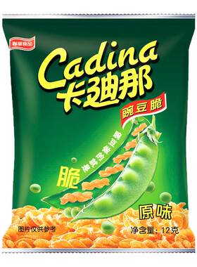 卡迪那豌豆脆迷你小包装原味12g