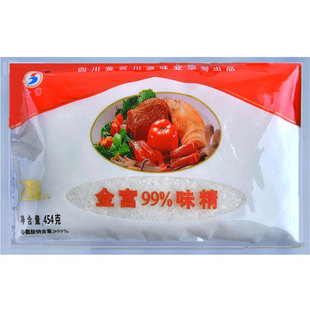 金宫99%味精454g新款家用大袋商用装特鲜调味料饭店餐饮调料批发