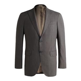 GORNIA/格罗尼雅男士西服上衣羊毛混纺面料商务经典中年西装男