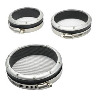 汽车改装涡轮增压器进气铝管冬菇头空气滤清器防尘罩防护网