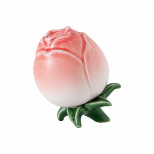 陶瓷茶叶罐创意玫瑰花密封罐饰品摆件情人节情侣礼品罐糖果分装罐