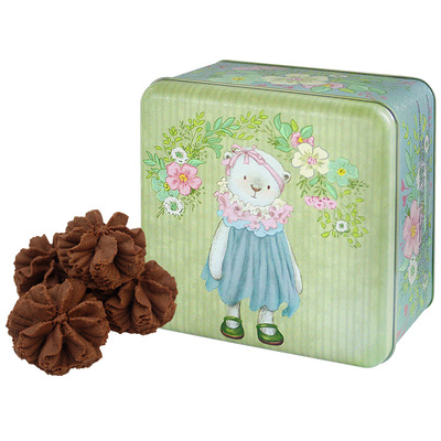 香港珍妮聪明小熊巧克力曲奇饼干