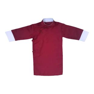 儿童相声服演出服男童说书人马褂民国长衫扇子舞蹈服女童表演服装