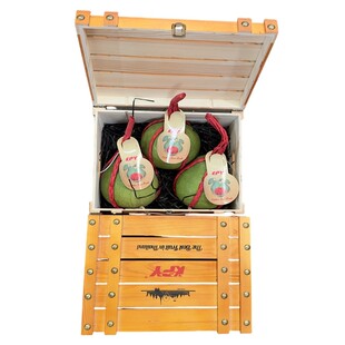 泰国进口kpy红宝石柚子3只木箱装新鲜水果土豪柚肉嫩多汁红柚包邮