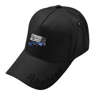 阿尔派F1车队阿隆索一级方程式汽车赛车棒球帽子男女鸭舌帽遮阳帽