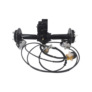 电动三轮车碟刹后桥总成 分体变档低速工程车平板车全套配件