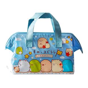 可爱卡通hello kitty保温便当包KT猫学生手提便携饭盒袋保温袋