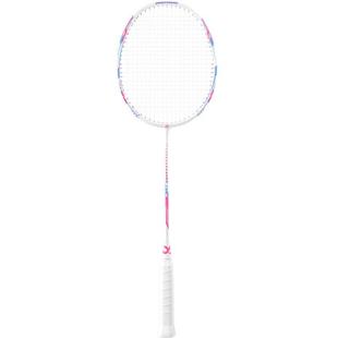 蟹羽樱落粉色羽毛球拍全碳素纤维超轻均衡攻防之刃初学者单拍双拍