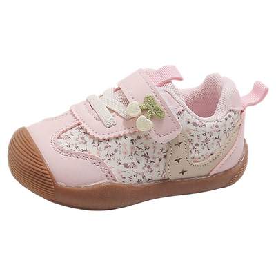 春秋女童软底防滑透气学步鞋