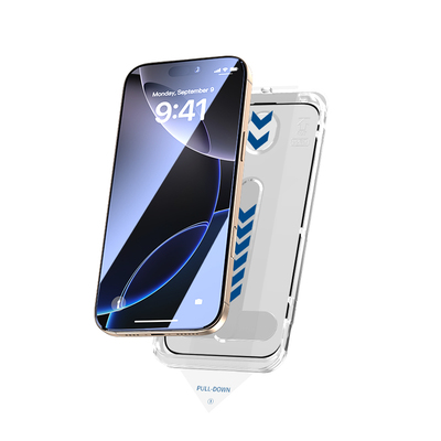 适用iphone16promax钢化膜无指纹