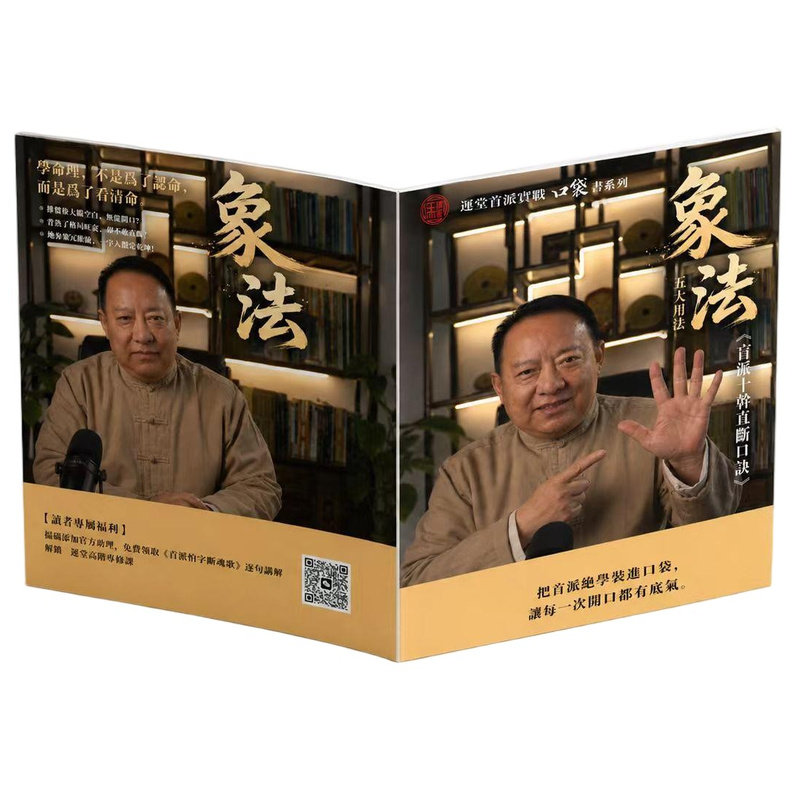 炁运堂巨志远象法盲派口诀十干直断五种实战用法四柱生辰属相神煞