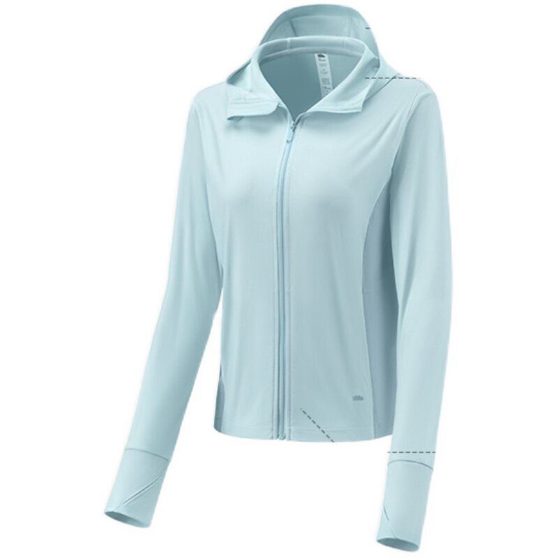 蕉下超透气防晒衣女AS828夏凉感防紫外线防晒服短款宽松冰丝外套