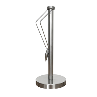 LYNN不锈钢支架立式撕撕乐抹布立架台面用厨房卷纸架抹布收纳架