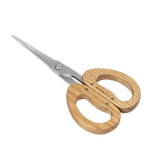 Berry&Bird园艺草花剪不锈钢实木柄盆栽修枝花艺剪刀插花工具家用