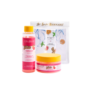 isb伊珊娜意大利进口水果猫狗通用深层清洁香波浴液洗护套组100ml