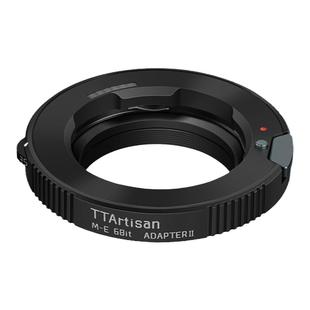 铭匠光学转接环M-E 6Bit二代适用徕卡蔡司福伦达M卡口镜头转索尼E卡口机身A7R2 M3 M4 R5微单相机