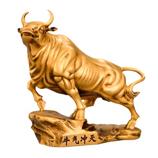 铜牛摆件牛气冲天生肖丑牛金牛大扭转乾坤家居店铺办公室装饰送礼