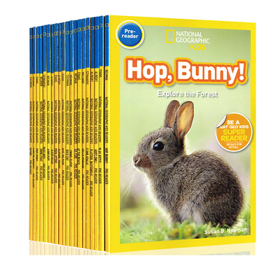 英文原版美国地理系列入门级34册