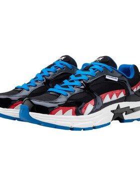 BAPESHARKSTA星标鲨鱼齿休闲鞋