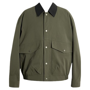 海上公路撞色翻领三防夹克男士秋季户外工装易打理通勤休闲外套