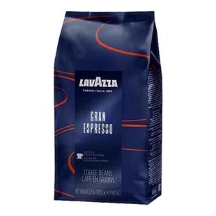 LAVAZZA拉瓦萨咖啡豆进口中度烘焙大地雨林精选特浓意式黑咖啡1KG