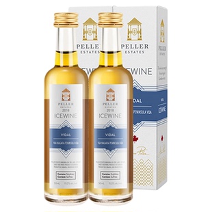Peller皮勒冰酒加拿大进口甜白葡萄酒VQA认证微醺晚安酒100ml