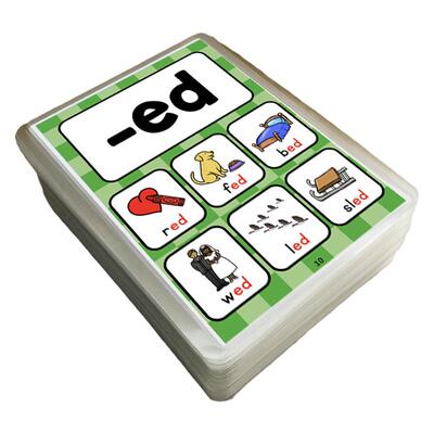 phonics自然拼读英语单词卡片