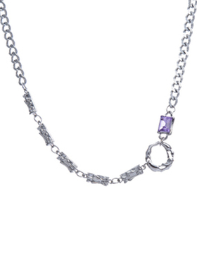 CAIMOU流体项链钛钢hiljl