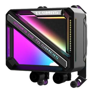 TCOMAS钛钽SJ-A090一体式CPU散热器360水冷1700积木风扇ARGB/AM5