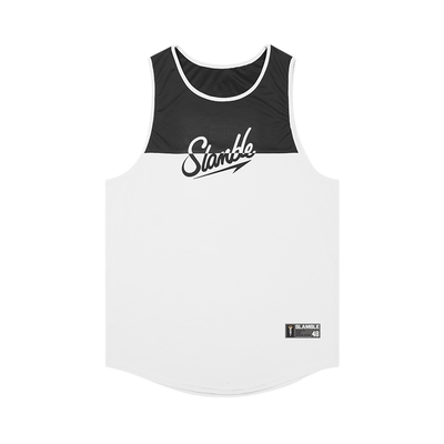 SLAMBLE无袖男拼色背心