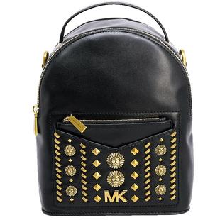 Michael Kors女包mk包复古铆钉学院风包包女双肩包女旅行背包气质