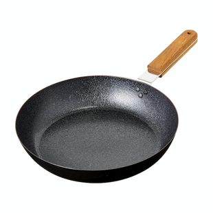 现货 方便实用一人食小泉诚ambai玉子烧煎锅平底铁锅圆型18cm24cm