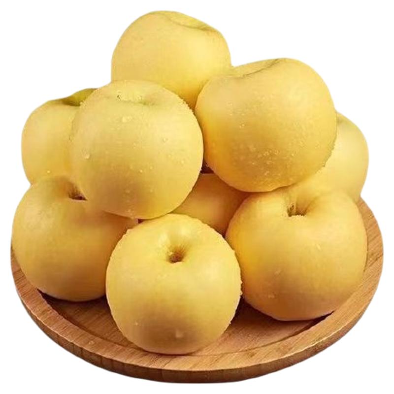 不打蜡带皮吃!黄金奶油富士!