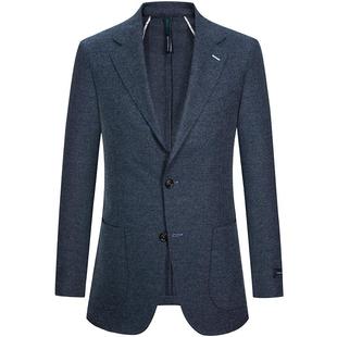 【意大利进口面料】东博利尼秋冬莱赛尔羊毛休闲西装男士西服外套