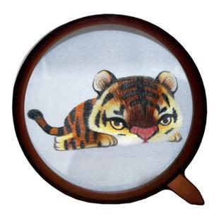 湘绣摆件礼品12生肖蜀苏绣纯手工刺绣双面绣高档企业礼品物伴手礼