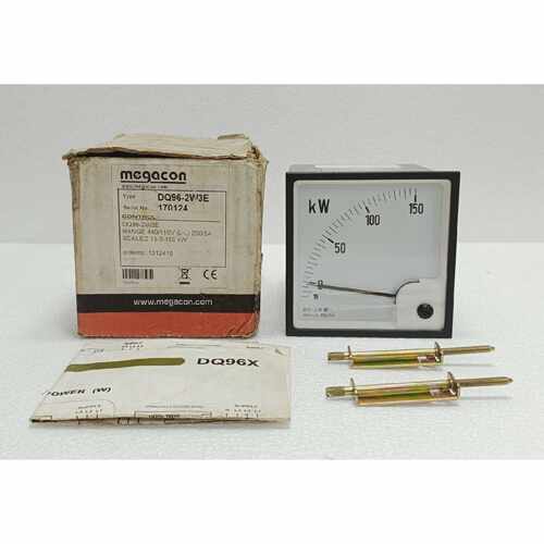 MEGACON DQ962W3E WATTMETER 440110V 2505A 150150 KW NEW