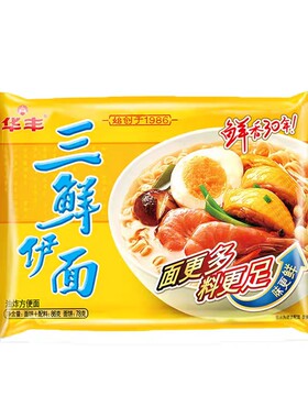华丰三鲜伊面24包整箱装原味