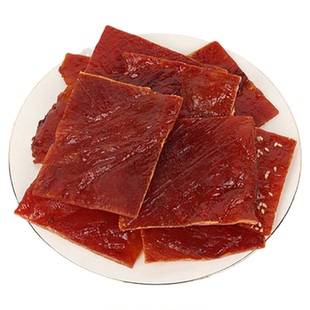 猪肉脯靖江蜜汁猪肉铺小零食官方旗舰店非独立小包装吊龙原切解馋