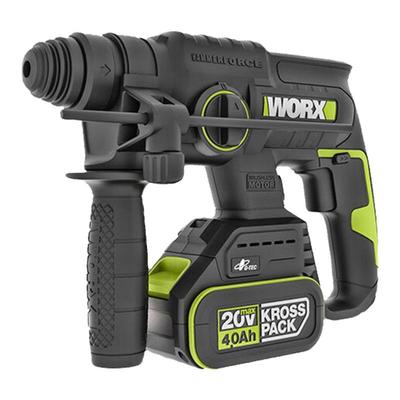 威克士无刷锂电电锤充电式冲击钻