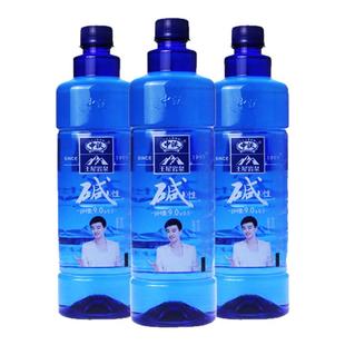 中沃王屋岩泉碱性天然苏打水1000ml*15大瓶整箱ph9.0苏打水饮用水