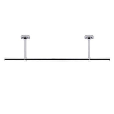 包安装晾衣杆阳台顶装固定式单杆