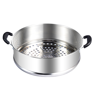 小蒸笼加厚加高不锈钢蒸格蒸屉奶锅小蒸架电锅炒锅多用锅蒸锅笼屉