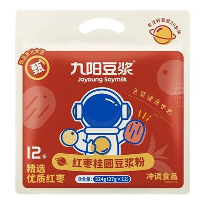 九阳豆浆红枣桂圆豆浆粉324g袋装