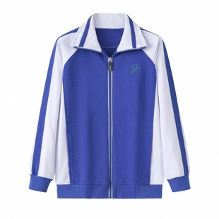 创童深圳校服小学生冬装运动服男女加厚空气棉长袖外套厚长裤套装