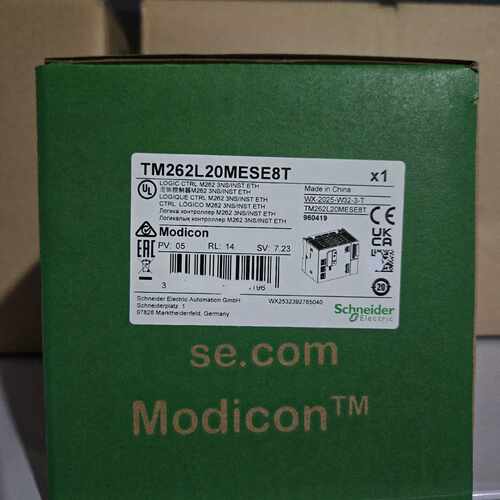 议价TM262L20MESE8T施耐德逻辑控制器TM262系列订货