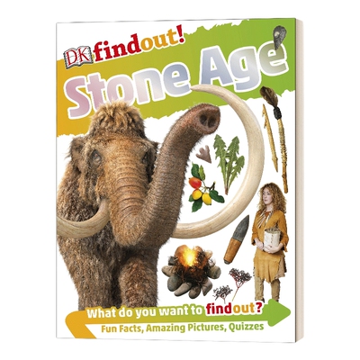 英文原版 DKfindout! Stone Age DK小发现 石器时代 儿童读物 英文版 进口英语原版书籍
