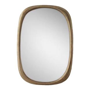 美式复古装饰镜壁挂浴室镜卫生间镜子法式异形家用卧室ins化妆镜